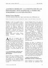 Research paper thumbnail of ¿ Sastres o modelos?: la constitución de las identidades. Aplicaciones de la teoría del nomadismo a la acción política