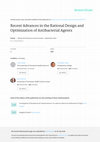 Research paper thumbnail of Recent advances in the rational design and optimization of antibacterial agents