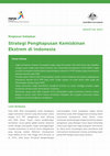 Research paper thumbnail of Strategi Penghapusan Kemiskinan Ekstrem di Indonesia