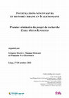 Research paper thumbnail of Investigations non invasives et histoire urbaine en Italie romaine