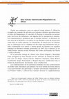 Research paper thumbnail of Dos nuevas visiones del hispanismo en <i>Olivar</i>