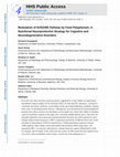 Research paper thumbnail of Modulation of Nrf2/ARE Pathway by Food Polyphenols: A Nutritional Neuroprotective Strategy for Cognitive and Neurodegenerative Disorders