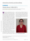 Research paper thumbnail of Shobha Ghosh (1958–2021)