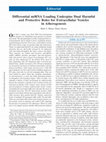 Research paper thumbnail of Differential miRNA Loading Underpins Dual Harmful and Protective Roles for Extracellular Vesicles in Atherogenesis