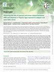 Research paper thumbnail of Dissecting the role of isoprene and stress-related hormones (ABA and ethylene) in Populus nigra exposed to unequal root zone water stress