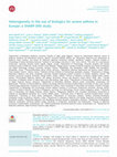 Research paper thumbnail of Heterogeneity in the use of biologics for severe asthma in Europe: a SHARP ERS study