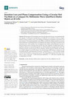 Research paper thumbnail of Insertion Loss and Phase Compensation Using a Circular Slot Via-Hole in a Compact 5G Millimeter Wave (mmWave) Butler Matrix at 28 GHz