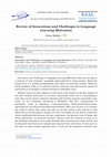 Research paper thumbnail of Review of Innovations and Challenges in Language Learning Motivation