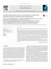 Research paper thumbnail of Peritoneal dialysis effluent miR-21 and miR-589 levels correlate with longitudinal change in peritoneal transport characteristics