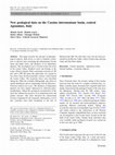 Research paper thumbnail of New geological data on the Cassino intermontane basin, central Apennines, Italy