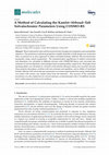 Research paper thumbnail of A Method of Calculating the Kamlet–Abboud–Taft Solvatochromic Parameters Using COSMO-RS