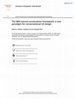 Research paper thumbnail of The IBM natural conversation framework: a new paradigm for conversational UX design