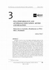 Research paper thumbnail of PISA Performance and Australian Education : myths and realities