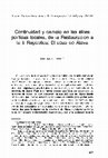 Research paper thumbnail of Continuidad y cambio en las élites políticas locales, de la Restauración a la segunda República : el caso de Álava