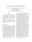 Research paper thumbnail of Automating Co-evolution in Model-Driven Engineering