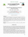 Research paper thumbnail of Ultrasound-assisted an Efficient Knoevenagel Reaction Catalyzed by Ionic Liquid