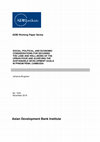 Research paper thumbnail of ADBI Working Paper Series SOCIAL, POLITICAL, AND ECONOMIC CONSIDERATIONS FOR SECURING THE LAND AND WELL-BEING OF THE URBAN POOR AND ACHIEVING THE SUSTAINABLE DEVELOPMENT GOALS IN PHNOM PENH, CAMBODIA