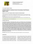 Research paper thumbnail of A Markov Model for Bamboo Harvest Forecasting in South Nyanza Region, Kenya