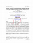 Research paper thumbnail of Autocratic, Democratic, Transformational and Charismatic Leadership Styles and Contingency of Different Performance Outcomes in SMEs