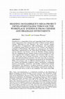 Research paper thumbnail of Reading Mozambique’s mega-project developmentalism through the workplace: evidence from Chinese and Brazilian investments