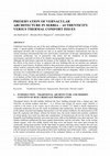 Research paper thumbnail of Preservation of vernacular architecture in Serbia – authenticity versus thermal comfort issues