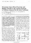 Research paper thumbnail of Momentum Space Wave Functions and Binding Energies of the Valence Electrons in Methane measured by the (e,2e) Technique