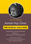 Research paper thumbnail of Asmah Haji Omar keynote - The (SCOPUS/ISI) SOAS GLOCAL CALA Webinar Dec, 2022