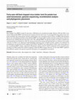 Research paper thumbnail of Forty-year-old beet ringspot virus isolate: tests for potato true seed transmission, genome sequencing, recombination analysis and phylogenetic placement