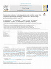 Research paper thumbnail of Fluorine-free synthesis of reduced graphene oxide modified anatase TiO2 nanoflowers photoanode with highly exposed {0 0 1} facets for high performance dye-sensitized solar cell