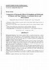 Research paper thumbnail of Comparison of Therapeutic Effects of Linagliptin and Metformin in Patients with Type 2 Diabetes: A systematic Review and Meta-Analysis