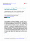 Research paper thumbnail of Aceclofenac-Soluplus&amp;reg Nanocomposites for Increased Bioavailability