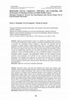 Research paper thumbnail of Relationship between Competence, Motivation, and Leadership with Performance of Nutrition Workers at Public Health Centers