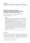 Research paper thumbnail of Proteolysis in tempeh-type products obtained with Rhizopus and Aspergillus strains from grass pea (Lathyrus sativus) seeds