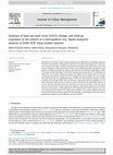 Research paper thumbnail of Analyses of land use land cover (LULC) change and built-up expansion in the suburb of a metropolitan city: Spatio-temporal analysis of Delhi NCR using landsat datasets