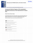 Research paper thumbnail of Tracing the Political Origins of The Hezbollah s Resistance Discourse From Revisionism to Status Quo