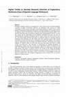 Research paper thumbnail of Digital Toolkit to Develop Research Potential of Explanatory Dictionary (Case of Spanish Language Dictionary)