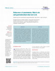 Research paper thumbnail of Dehiscence of anastomosis. What to do and gastrointestinal what not to do