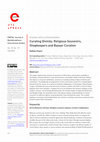 Research paper thumbnail of Curating divinity: Religious souvenirs, shopkeepers and bazaar curation