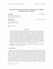 Research paper thumbnail of Kernel estimation and model combination in a bandit problem with covariates