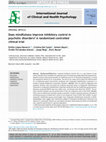 Research paper thumbnail of Does mindfulness improve inhibitory control in psychotic disorders? A randomized controlled clinical trial