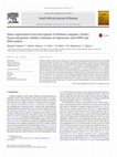 Research paper thumbnail of Shoot regeneration from leaf explants of Withania coagulans (Stocks) Dunal and genetic stability evaluation of regenerates with RAPD and ISSR markers