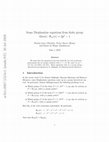 Research paper thumbnail of Some Diophantine equations from finite group theory: \Phi_{m}(x) = 2 p^n-1