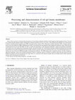 Research paper thumbnail of Processing and characterization of sol–gel titania membranes