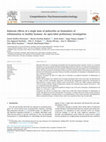 Research paper thumbnail of Subacute effects of a single dose of psilocybin on biomarkers of inflammation in healthy humans: An open-label preliminary investigation