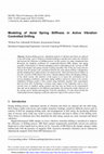 Research paper thumbnail of Modeling of Axial Spring Stiffness in Active Vibration Controlled Drilling