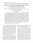 Research paper thumbnail of Weather relation of rice-grass pea crop sequence in Indian Sundarbans