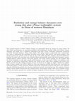 Research paper thumbnail of Radiation and energy balance dynamics over young chir pine (Pinus roxburghii) system in Doon of western Himalayas