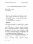 Research paper thumbnail of On the convergence of optimistic policy iteration