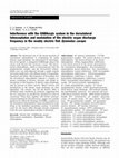 Research paper thumbnail of Interference with the GABAergic system in the dorsolateral telencephalon and modulation of the electric organ discharge frequency in the weakly electric fish Gymnotus carapo