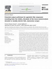 Research paper thumbnail of Potential output pathways for agonistic-like responses resulting from the GABAA blockade of the torus semicircularis dorsalis in weakly electric fish, Gymnotus carapo